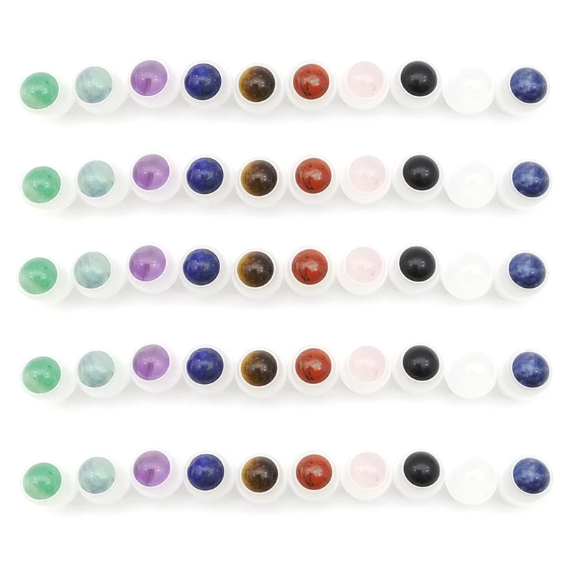 100 шт. стеклянные шарики для бутылок с эфирным маслом 5 мл 10 | Дом и сад