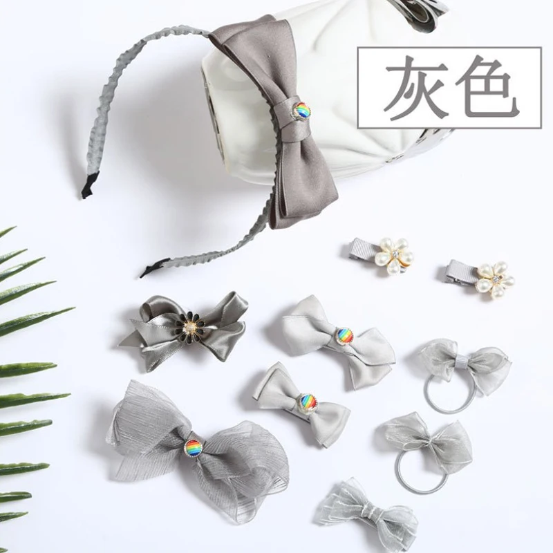 1 Set Multi Color Child lovely Tiaras Hair Clips High Quality Frozen Headband Rubber band for Kids Girls Hairpins | Украшения и