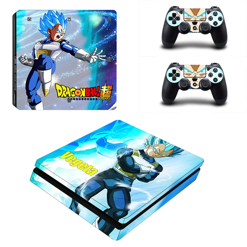 HOMEREALLY Ps4 тонкий кожи Dragon Ball сын Goku vegeta Классическая наклейка крышка для sony Playstation 4 slim консоль и контроллер
