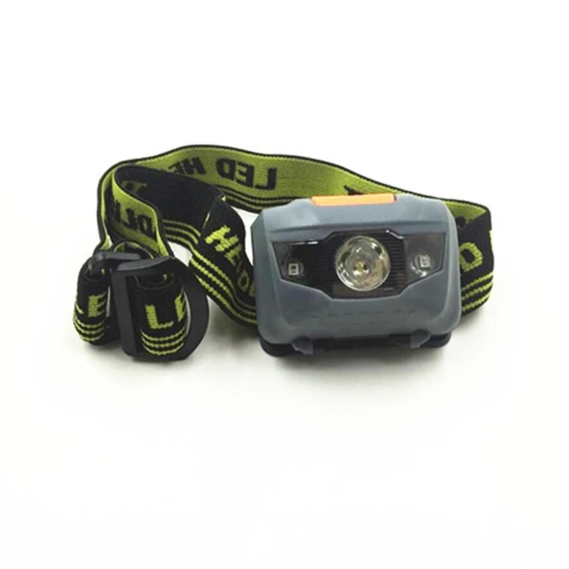 AIMIHUO Мини Фара 3 Вт Водонепроницаемая 1000Lm R3 + 2 светодиодных налобных фонаря мощный