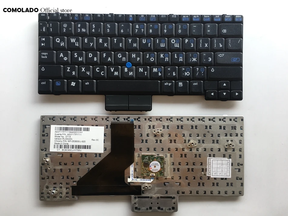GR немецкая клавиатура для HP EliteBook NC2400 NC2410 черная Layout | Компьютеры и офис