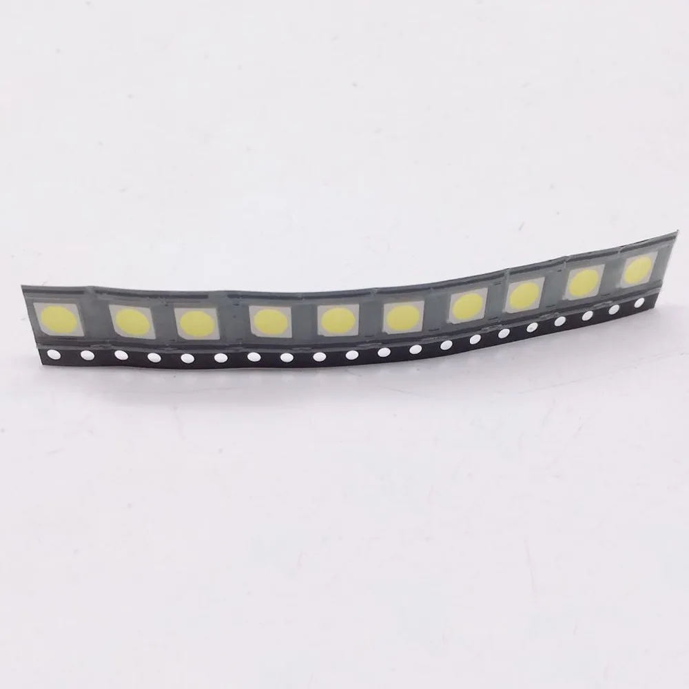 100 шт. 5050 SMD светодиодный белый теплый красный желтый зеленый синий розовый UV Диод