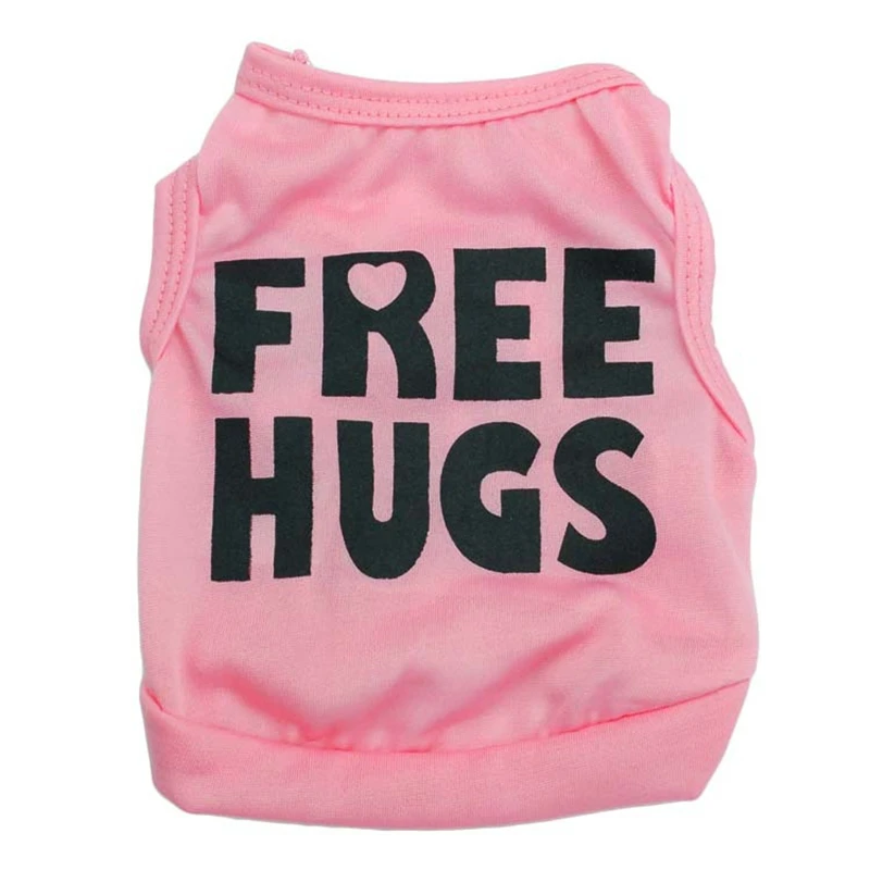 Pet Clothing dog clothes full polyester slim breathable print fuee hugs pet vest spring and summer new style Fashional Epet | Дом и сад