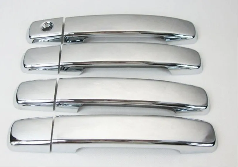 ABS хромированная крышка дверной ручки (1 Замочная скважина) для Nissan Qashqai 2007 2008 2009 2010