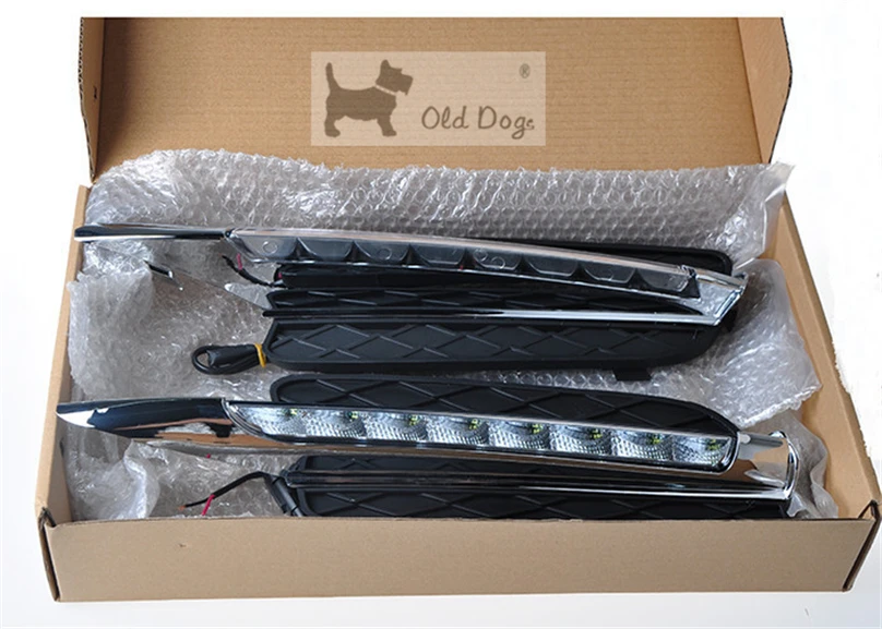 2 шт. LED DRL для BMW X5 E70 2007 2008 2009 2010 Габаритные огни дневного света автомобиля