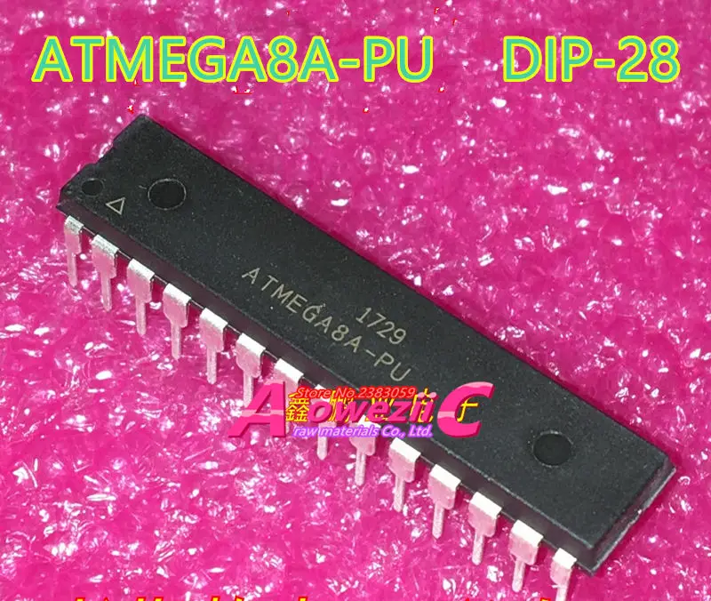 

Aoweziic 2023+ 100% New Imported Original ATMEGA8A-PU ATMEGA8L-8PU ATMEGA8-16PU DIP-28 8-Bit Microcontroller