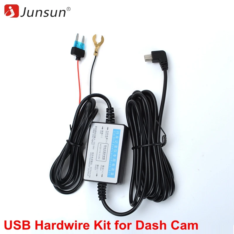 Мини USB Hardwire комплект для видеорегистратора 5 в 2.5A Reaview зеркальная камера gps