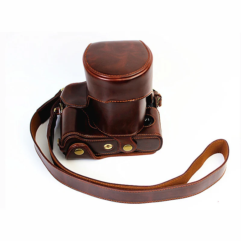 Сумка из искусственной кожи для фотоаппарата Fujifilm Fuji XT1 X T1|camera bag|leather case for fujileather