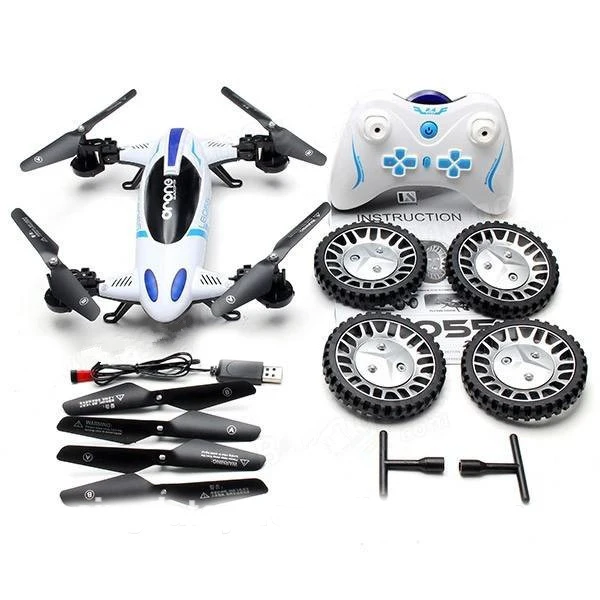 L6055 Land &amp Sky 2 в 1 высокоудерживающий летающий автомобиль с 3D флипами