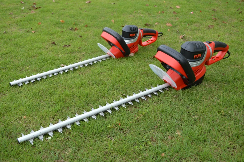 

220v Double safe switch rubber handle,new model electric hedge trimmer