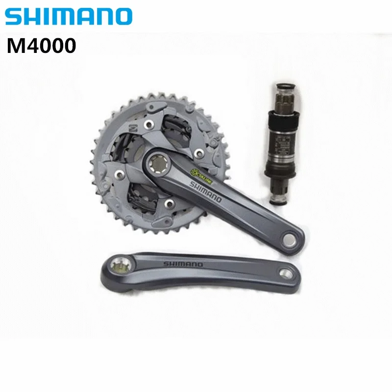 SHIMANO ALIVIO FC M4000 M3000 горный дамбы кривошипно алюминиевый шатун со звездочкой 40 30 22T