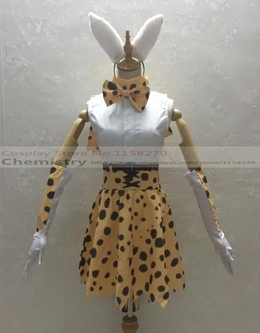 Костюм для косплея Kemono Friends Serval |
