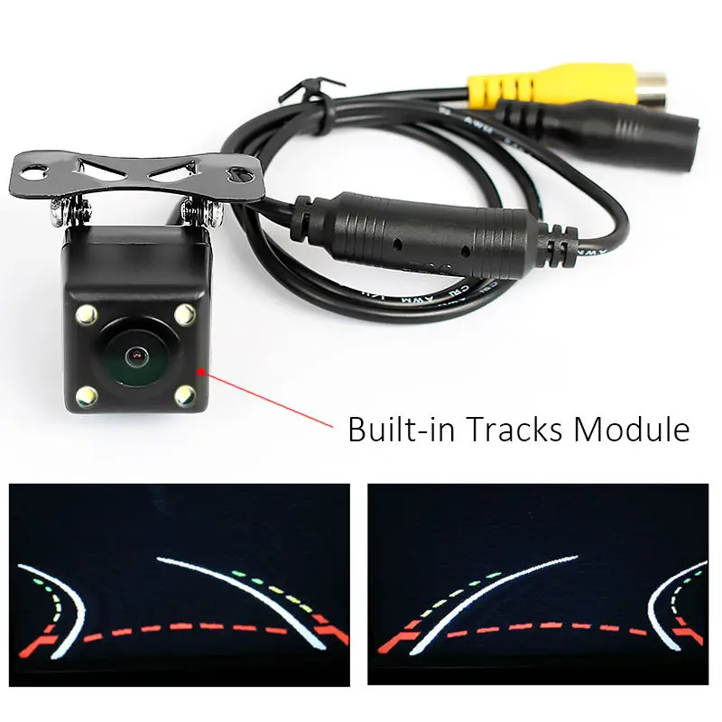 

Intelligent Dynamic Trajectory Tracks Rear View Camera HD CCD Reverse Backup Camera Auto Reversing Parking Assistance