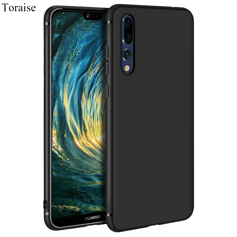 Ультратонкий чехол Toraise для Huawei P20 Lite тонкий матовый мягкий силиконовый из ТПУ Pro