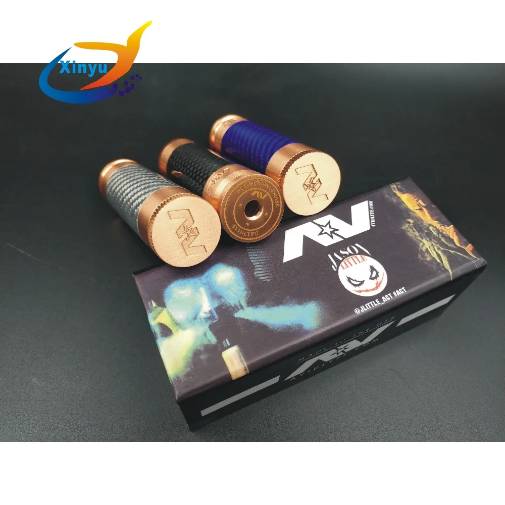 Мод AV FIBER 510 Thread 18650 электронная сигарета испаритель механические моды вейп