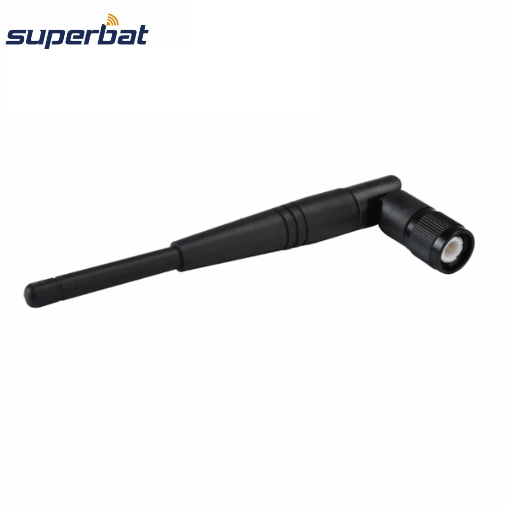 Антенна Superbat 2 4 ГГц 5 дБи WiFi наклон и поворот резиновая утка TNC Plug WLAN PCI карта