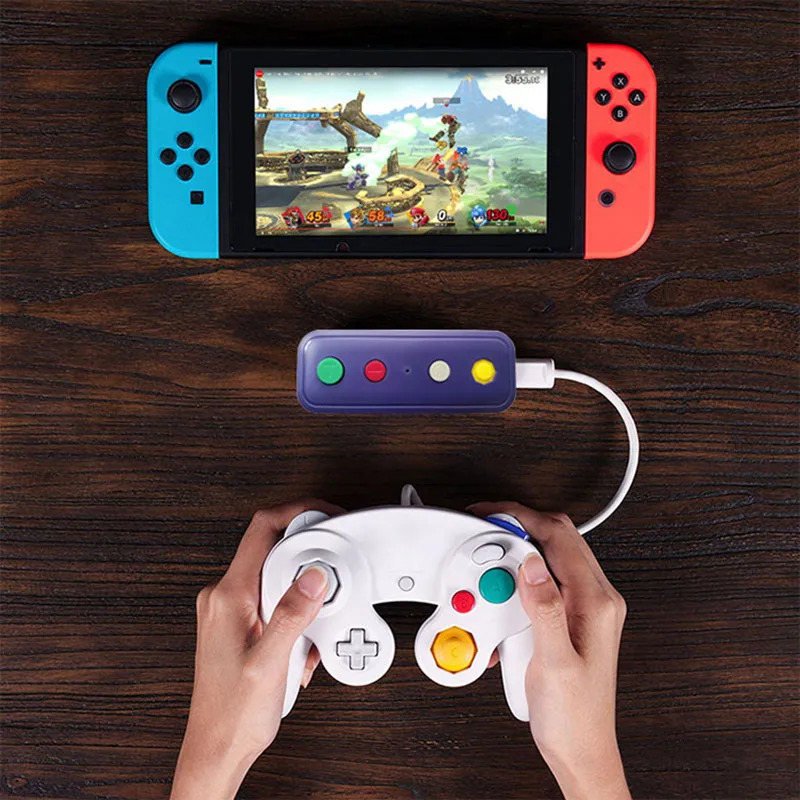 Portable Game Controller Bluetooth Converter Adapter For Nintendo Cube WII SNES Switch | Электроника