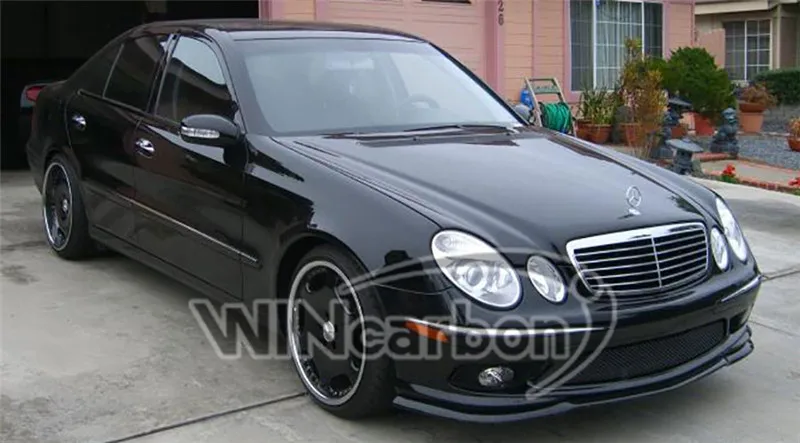 Передний Бампер Добавить спойлер для Mercedes BENZ e-класс W211 E55 2003-2006