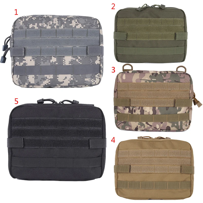 Черный Открытый военный MOLLE Admin Чехол тактический чехол мульти медицинский комплект сумка утилита Чехол Для Кемпинга прогулки охоты j2