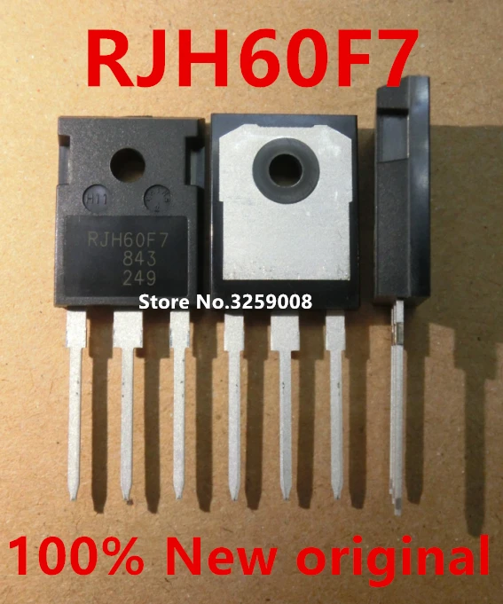 

2019 + RJH60F7 RJH60F7DPQ 90A/600V 100% Новый оригинальный 10 шт.