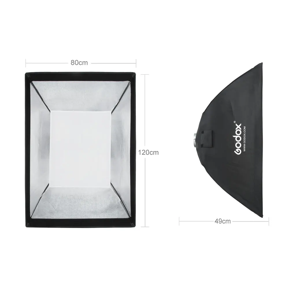 2x Godox 32x47 дюймов 80x120 см сотовая фотовспышка с креплением Bowens для студийной