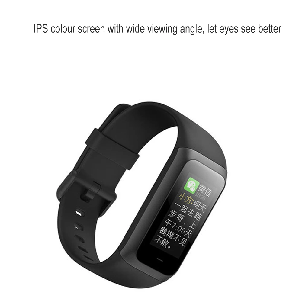 Фитнес-браслет Amazfit Cor 2, английская версия, 1,23 дюймов, ips цветной экран, 5 АТМ, водонепроницаемый шагомер, пульсометр