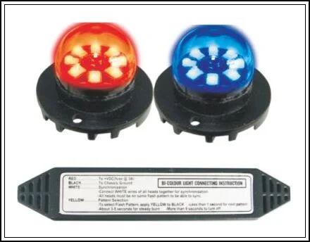 Выше star DC12V, 10 Вт светодиодный укрытие предупреждающие огни, полиции, аварийное освещение, автомобильный гриль стробирующий световой сигнал предупредительный сигнал, 23 флэш-памяти, из водонепроницаемого материала, 2 шт./1 партия