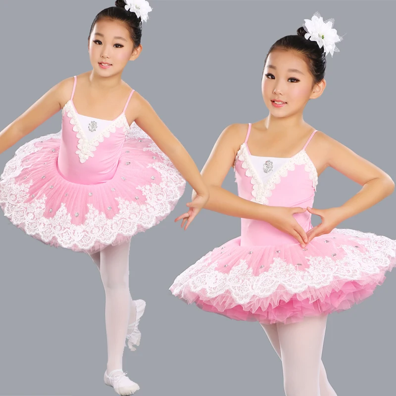 

Children's Ballet Tutu Dress Skirt Little Swan dance skirt princess skirt girls' costume martial artsClassic group dance