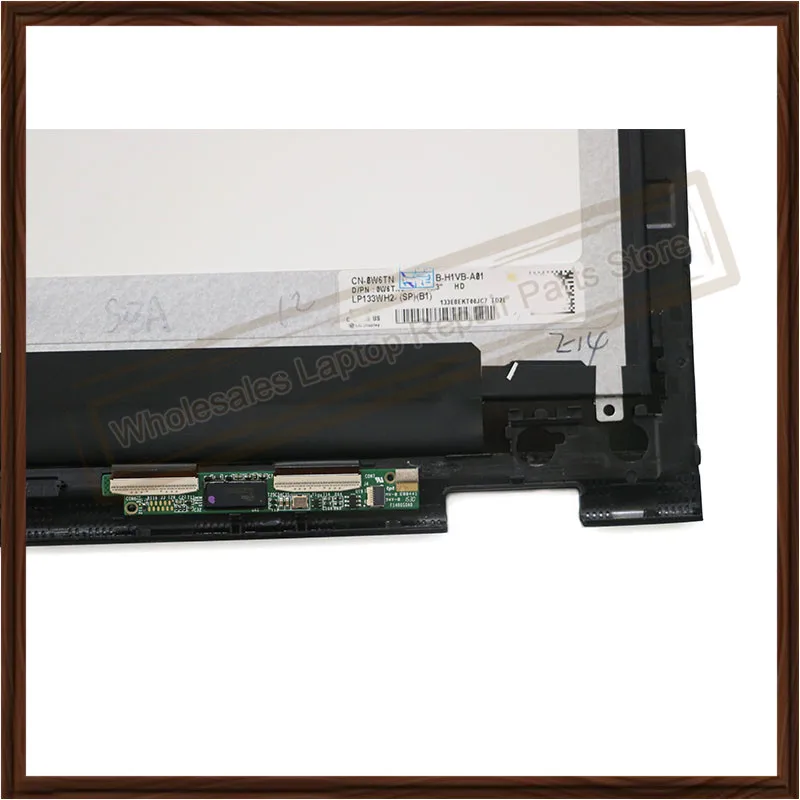 13 3 &quotЖК-экран для Dell inspiron P57G 7347 7348 7359 LP133WH2-SPB1 ЖК-дисплей стеклянная панель