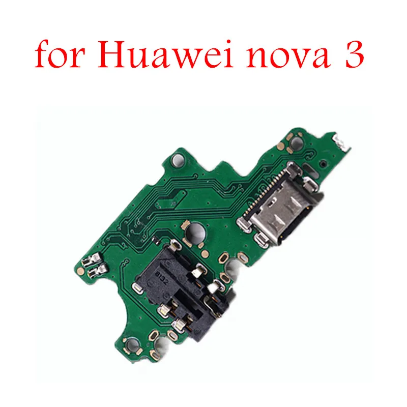 Для Huawei nova 3 USB зарядное устройство разъем гибкий кабель микрофон зарядная док