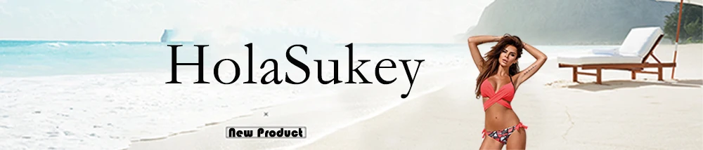 HolaSukey купальник женский бикини сплошные бикини Mujer пуш-ап Мягкий купальник сексуальный купальный костюм женский купальник