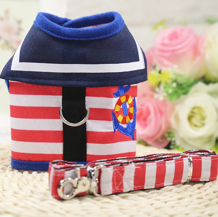 Little dog traction rope pet with Teddy VIP small and medium sized chain chest strap supplies | Дом и сад
