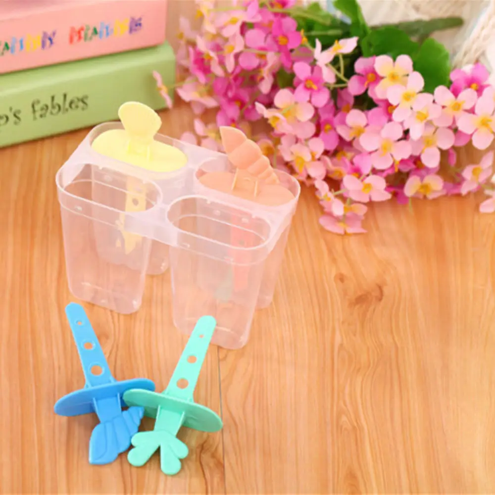 DIY Пластиковые эскимо формы лоток для мороженого леденец производитель замороженного мороженого поп формы для выпечки формы для мороженого инструменты для приготовления пищи - Цвет: 5