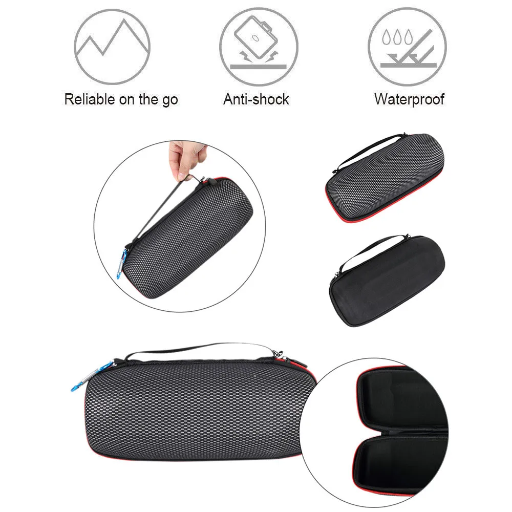 Дорожная незаменимая сумка для динамиков EVA сумка на плечо для JBL Charge 4 Bluetooth динамик портативная двойная молния открытие