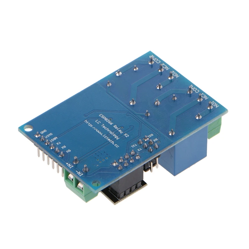 Wi-Fi релейный модуль ESP8266 IOT контроллер приложения 2-канальный для умного дома 12 В