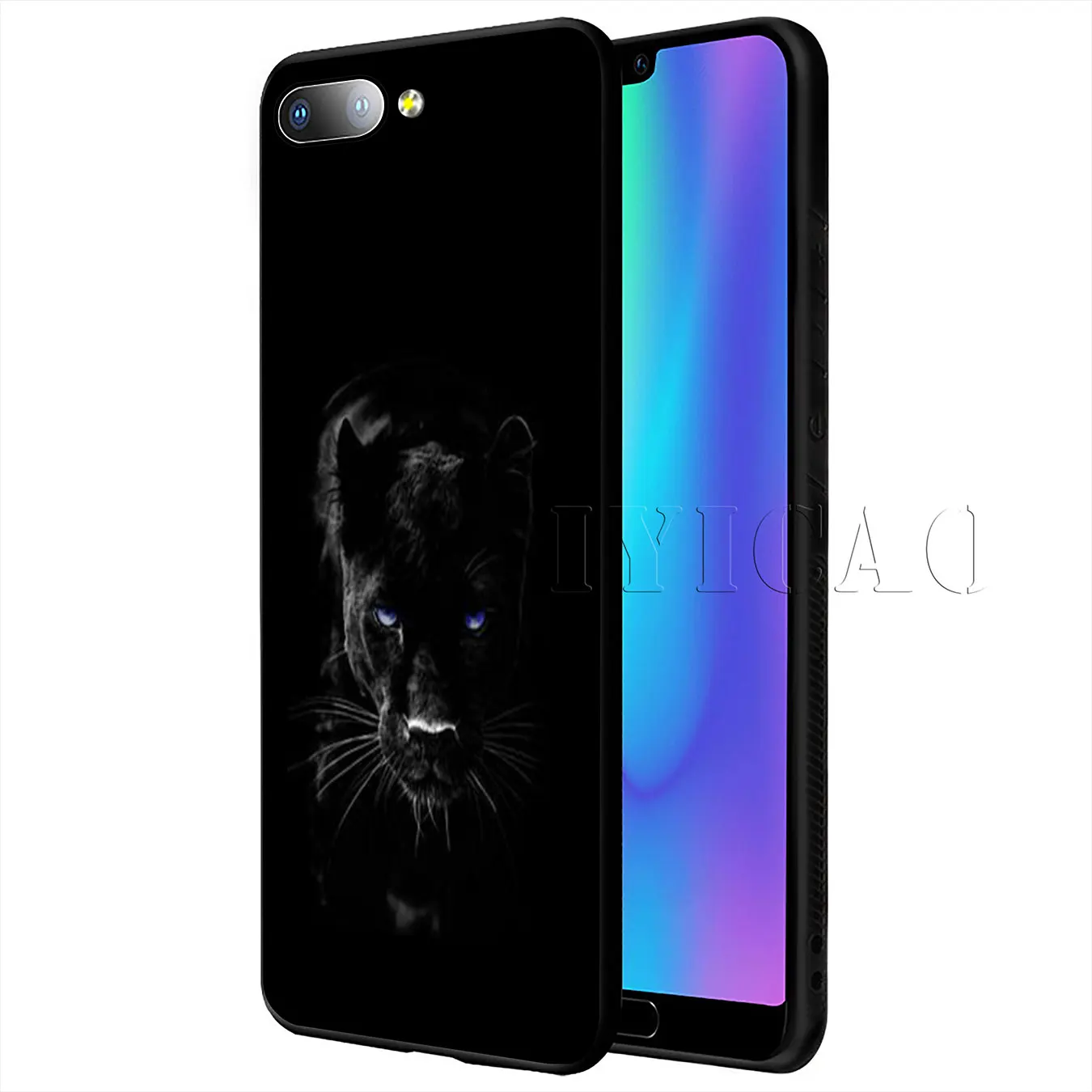 Iyicao кота милые собака и кошка мягкий чехол для huawei P20 Pro P10 P8 P9 P30 Lite Mini 2017 P Smart 2019