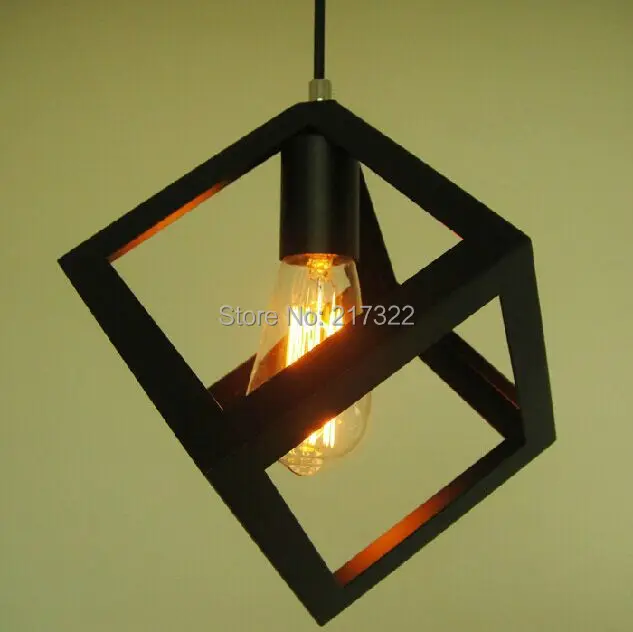 Бесплатная доставка винтажный подвесной светильник Эдисона в старинном стиле