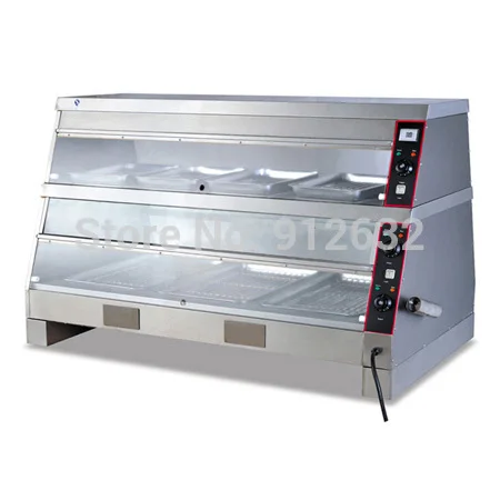 DH 8P kfc электрический обогреватель витрина из нержавеющей стали для продажи|machine