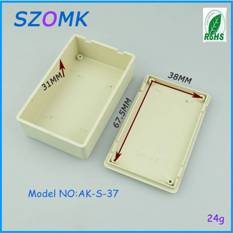 1 шт. корпус для инструментов Пластиковый электроники маленький abs 80x50x25мм |