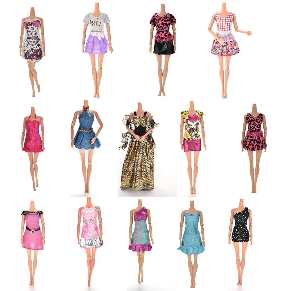 1 шт Мульти Стили ручной работы для платья модное мини Кукольное платье куклы