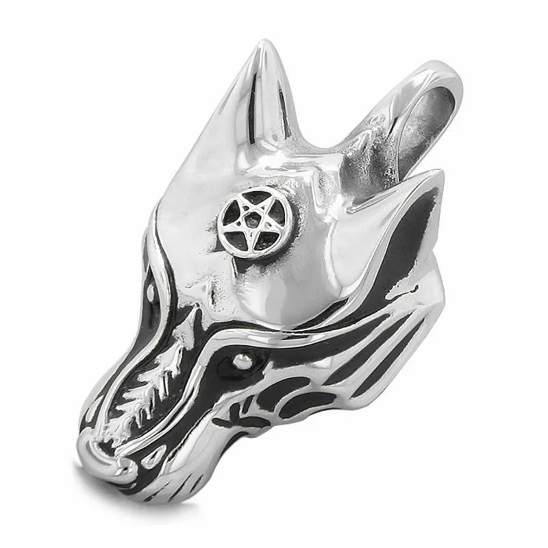 Подвеска KLDY vicинг wolf из нержавеющей стали ожерелье в стиле панк амулет подарок на
