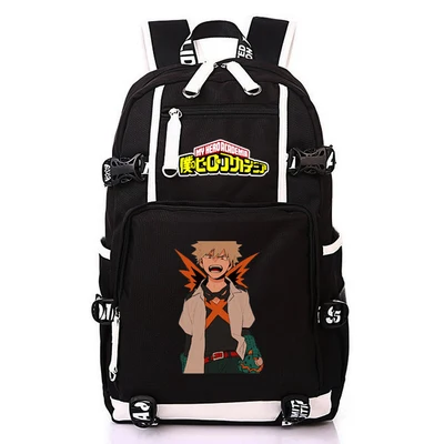Сумка My Hero Academy Bakugou Katsuki Izuku Midoriya аниме мужской женский студенческий рюкзак дорожная сумка сумки на плечо для ноутбука - Цвет: 11