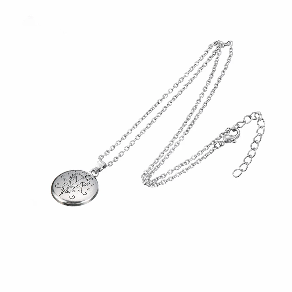 Voodoo Loa Veve ручная штамповка Vodoun Lwa Love Talisman цепь Hoodoo Амулет ожерелье|Ожерелья с