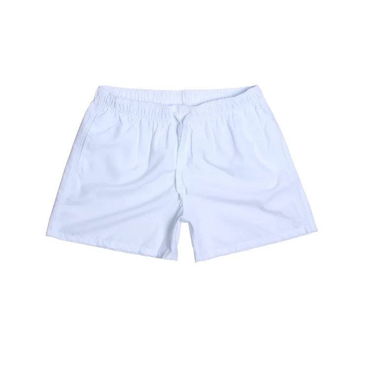 

Quick Dry Casual Shorts For Men Man Beach Shorts Men's Summer Shorts With Pockets Fitness Exercise Lace-up Shorts