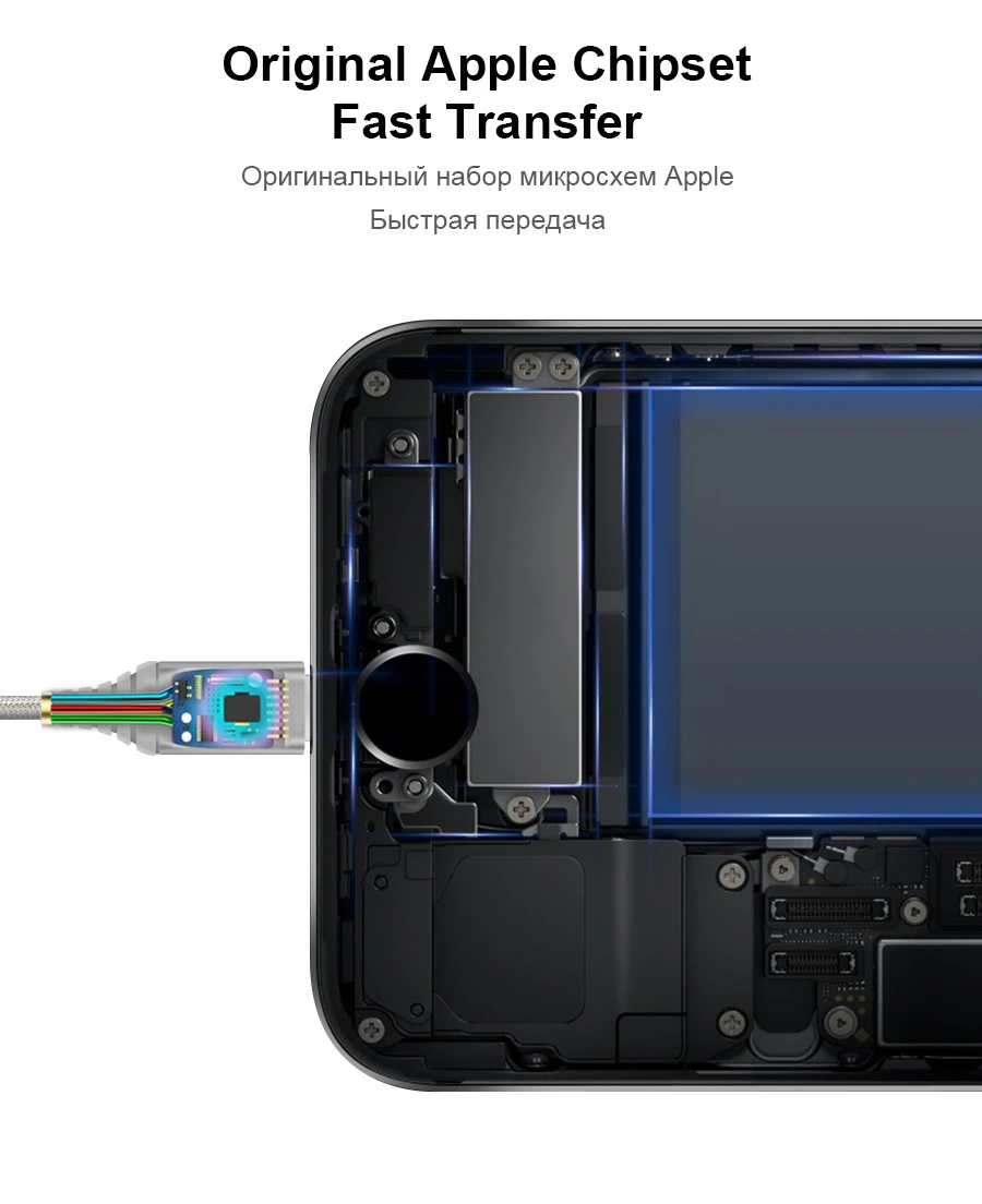 Coolreall MFi Lightning USB кабель для iPhone X 8 7 6S 6 Plus 5S SE 5 Быстрая зарядка для iPhone кабель зарядного устройства кабели для мобильных телефонов