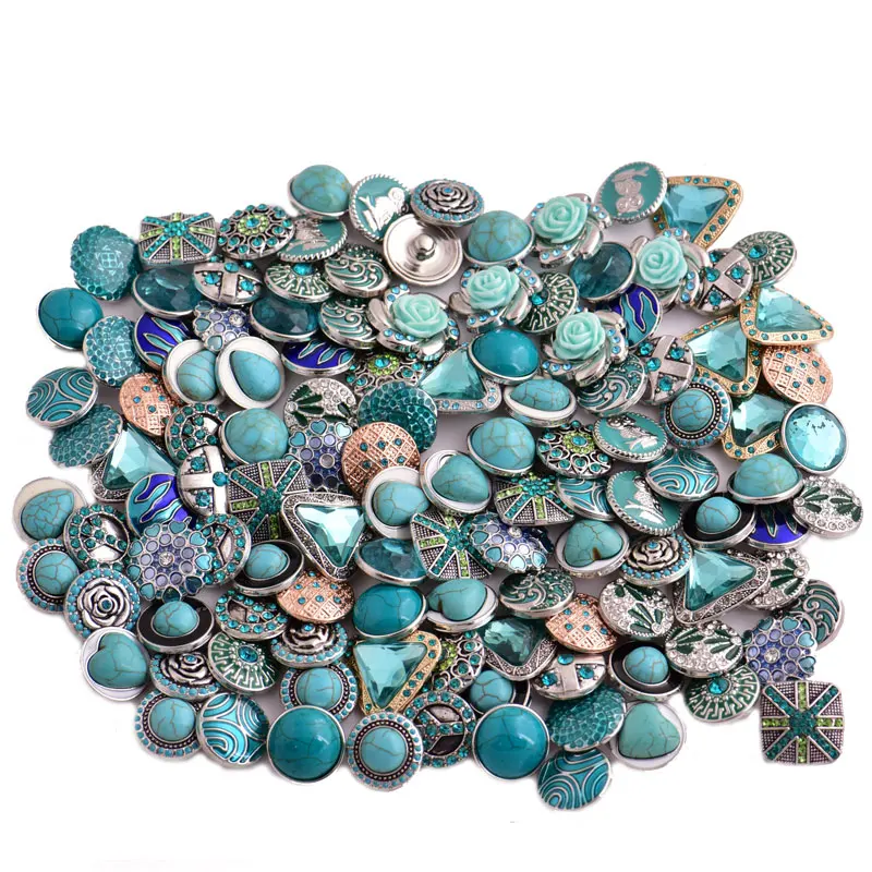 Металлический браслет rivca разные цвета 50 шт./лот 18 мм 20 мм|bracelet jewelry|button braceletsnap button