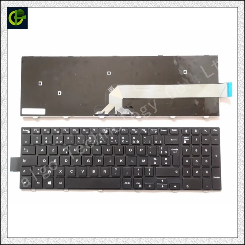 Французская клавиатура с подсветкой Azerty для DELL 490.00H07.0L01 SG 63310 XUA 63510 XAA PK1313G1A00 14092453411