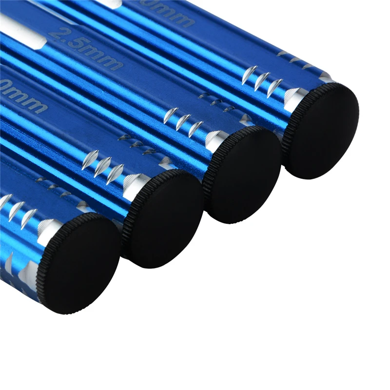 

4Pcs/set Platinum-plated Steel hard hexagonal precision screwdriver set RC Helicoper Models four sets removal tool