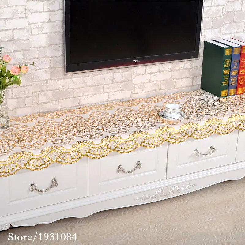 ПВХ скатерть пластиковая маслостойкая Скатерть с бронзовым принтом покрытие