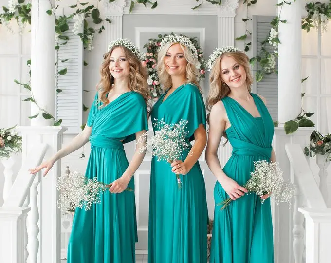 Шифоновое платье подружки невесты, длинное,, Robe demoiseur D'honneur Vestidos De Fiesta De Noche, платье для свадебной вечеринки